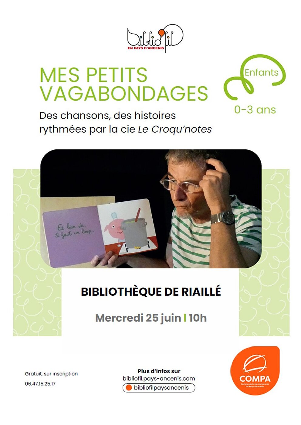 Animations "Mes petits vagabondages"